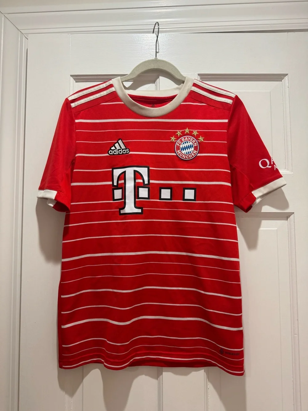 Sadio Mane Adidas Kids' Bayern Munich Red Home Jersey